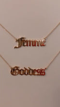 Load and play video in Gallery viewer, Goddess Necklace
